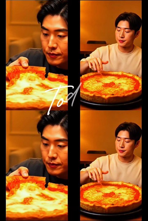 Ai Pizza bite video