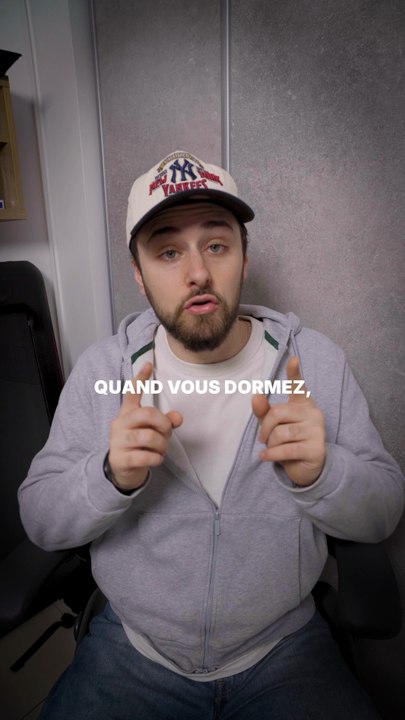 Vous êtes paralysé en dormant