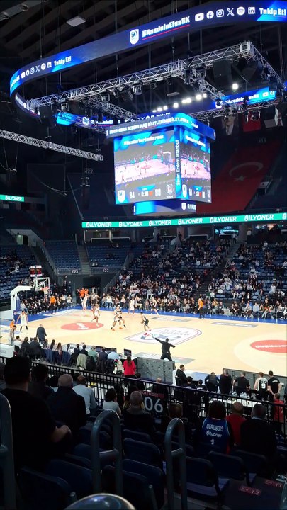 Maç Sonucu - Anadolu Efes 89-80 Beşiktaş - Türkiye Sigorta Basketbol Süper Ligi 22. Hafta