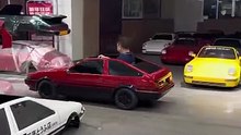 Donuts with Mini Toyota AE86
