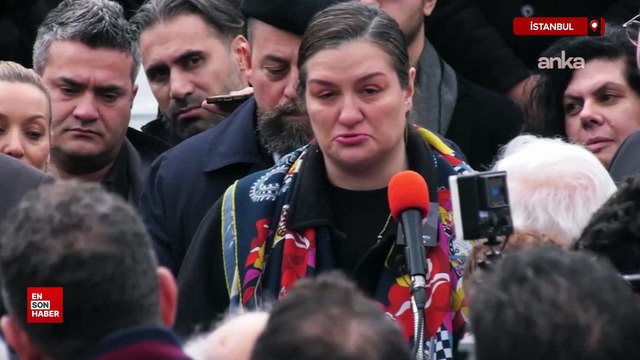 İlber Ortaylı'ya veda: Kızı törende gözyaşlarını tutamadı