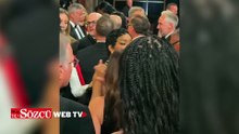 Oscar gecesi karıştı: Teyana Taylor güvenlik görevlisine sert çıktı