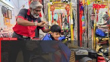 Kedai gunting rambut Mr D dunia fantasi buat anak autisme