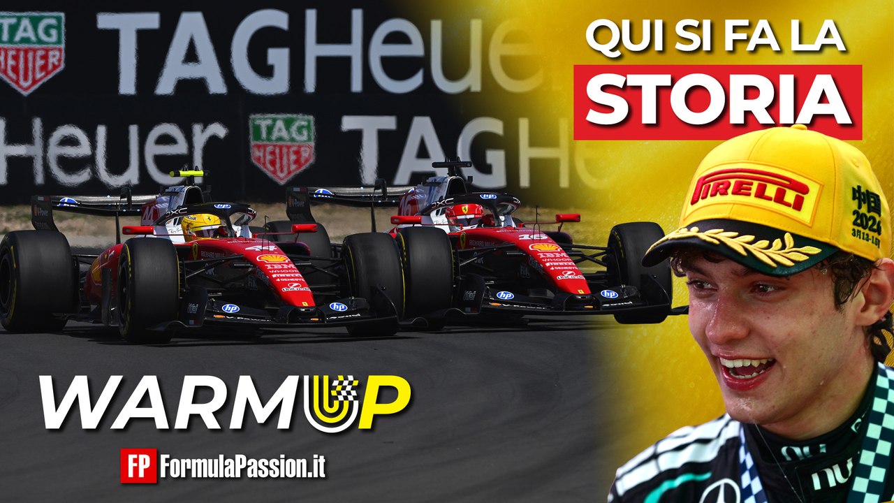 Il GP delle PRIME VOLTE | WarmUp F1 163 - 16/3