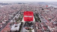 İlber Ortaylı’nın defnedileceği Fatih Camii haziresi dronla görüntülendi