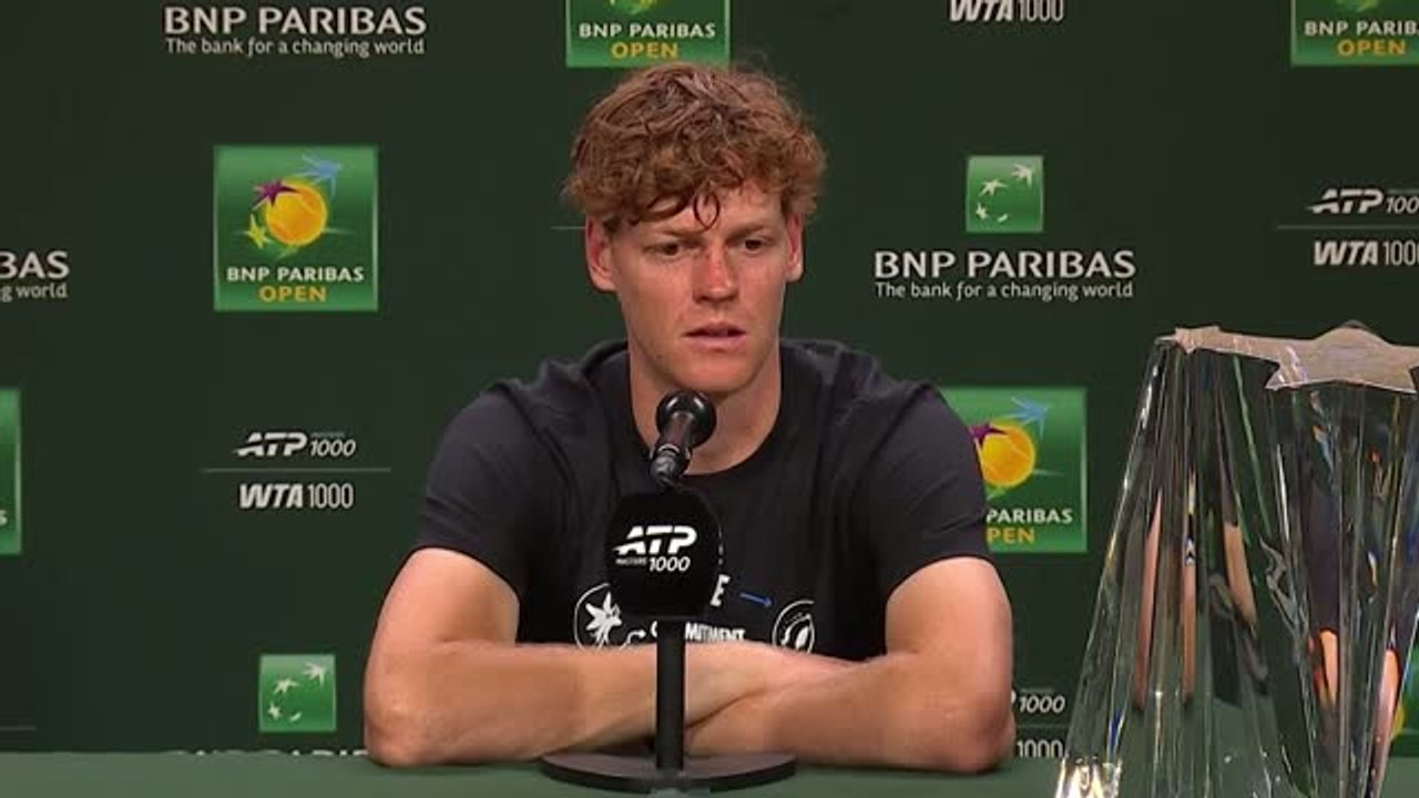 Indian Wells - Sinner : ''Une semaine formidable''