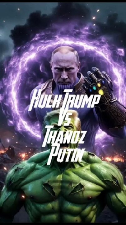 Hulk Trump Vs Thanoz Putin