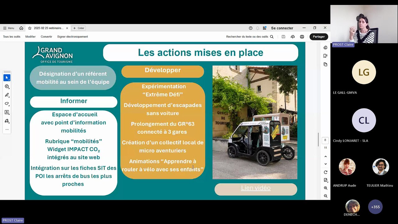 Mobilités touristiques durables : outils et retours d’expérience pour accompagner les acteurs du territoire