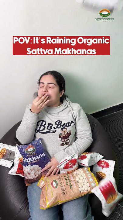 Spanish Tomato Flavoured Makhana | Roasted Foxnuts Healthy Spicy Snack