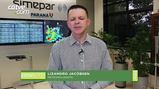 Frente fria pode provocar temporais no Paraná na última semana do verão