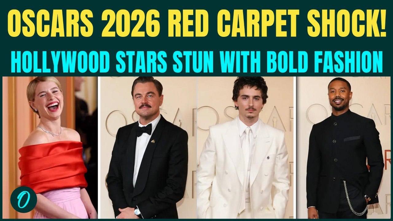 Oscars 2026 Red Carpet STUNS Hollywood: Chalamet, Michael B Jordan & Stars Dazzle In STUNNING Looks