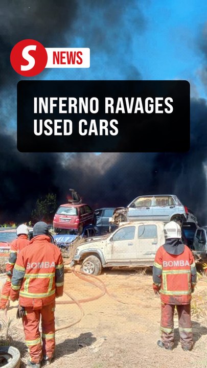 700 used cars destroyed in Tuaran storage facility blaze