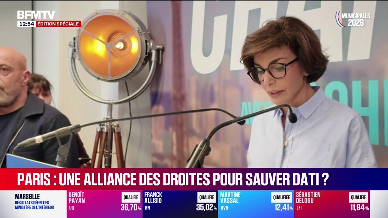 Municipales à Paris: le camp de Rachida Dati va discuter avec Pierre-Yves Bournazel et rejette la "main tendue" de Sarah Knafo