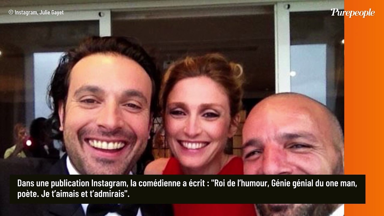 Julie Gayet, ex-compagne de Bruno Salomone s'exprime : "Tu as été tellement important dans ma vie"