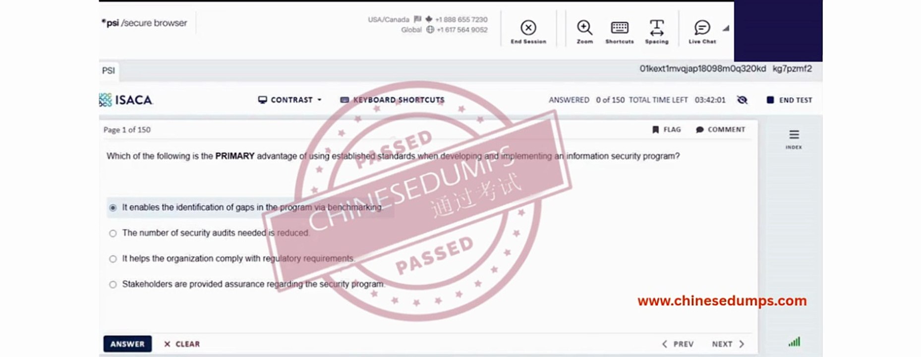 Certified Information Security Manager (CISM)