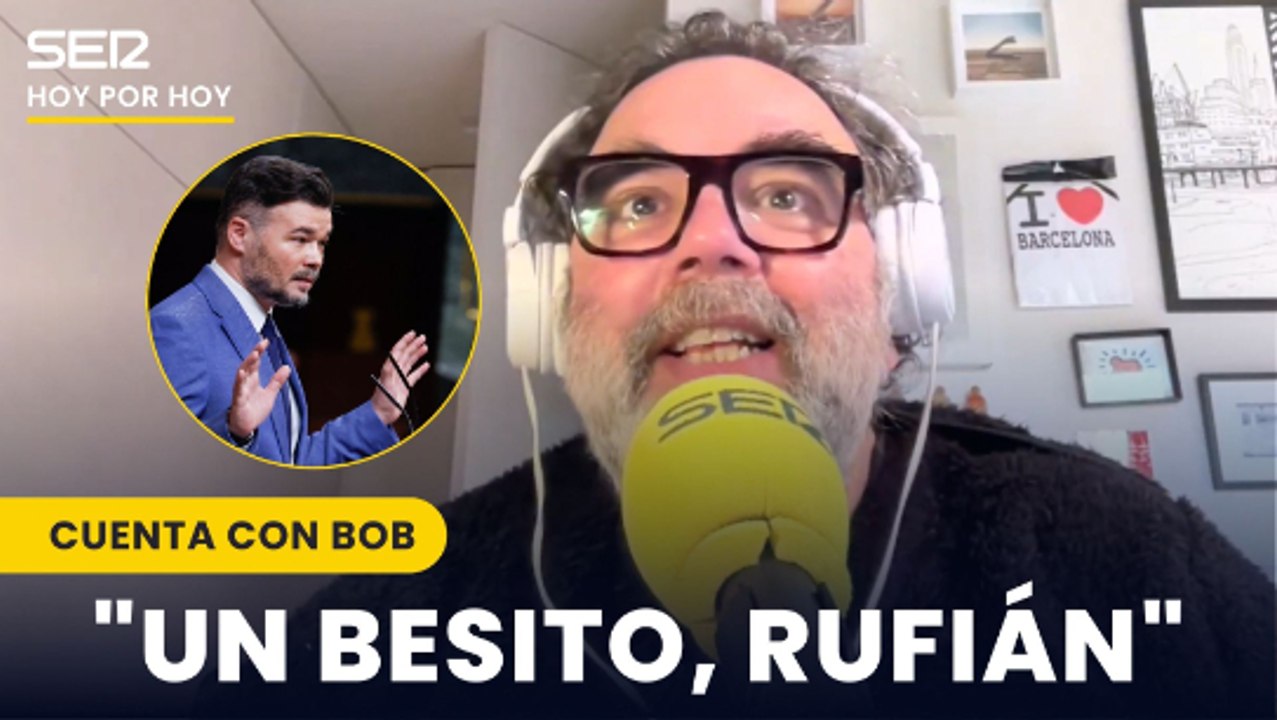 "Un besito, Rufián": Bob Pop señala el gran problema de la izquierda a la izquierda del PSOE tras las elecciones de Castilla y León