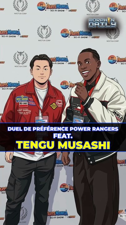 Paris Manga 2026 - Duel Préférences Power Rangers FEAT. Tengu Musashi