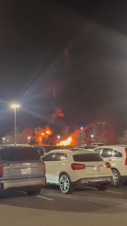Tanker Blasts into Flames After Crash on Kentucky Highway