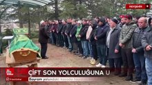 Bayram yolundaki kazada hayatını kaybeden çift Nevşehir’de toprağa verildi