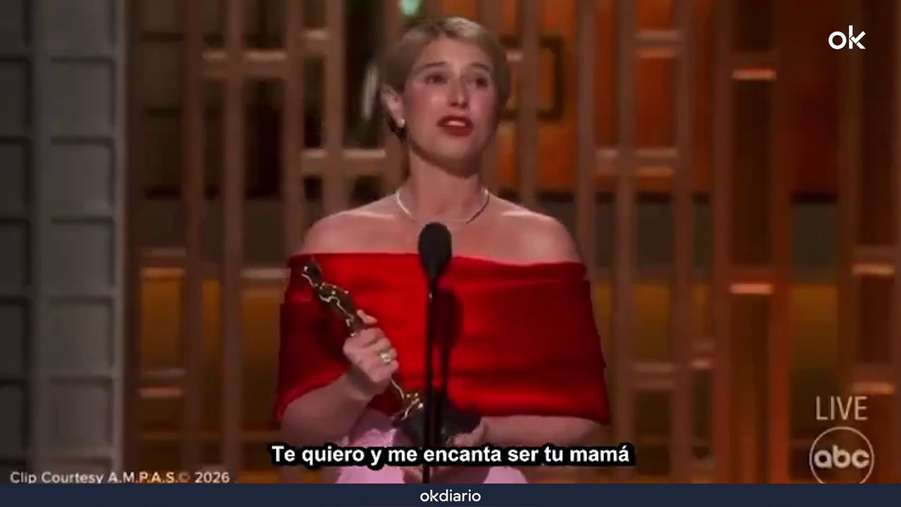 El reivindicativo discurso sobre maternidad de la actriz Jessie Buckley frente al 'wokismo' en los Oscar