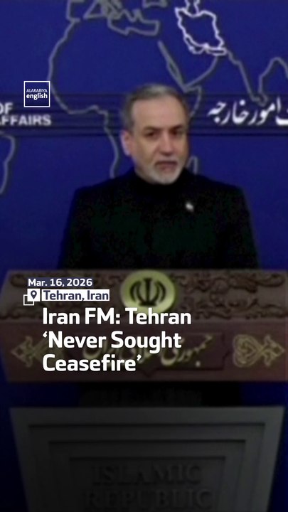 Iran FM: Tehran ‘Never Sought Ceasefire’