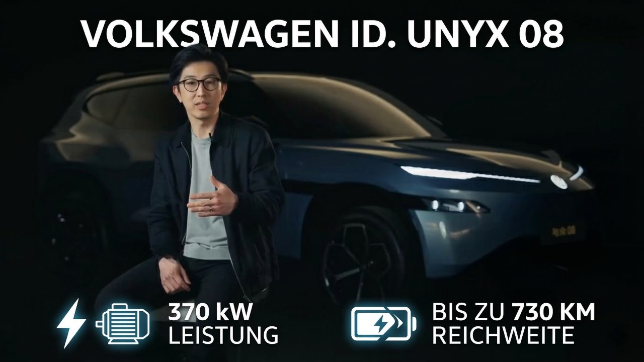 Volkswagen ID. Unyx 08 Premiere – 496 PS E-Power & futuristisches Design