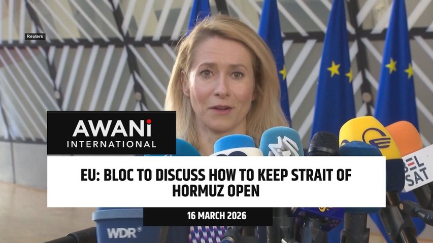 EU to discuss how to keep Strait of Hormuz open, says bloc's foreign chief