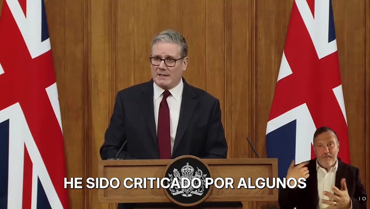 Keir Starmer, primer ministro del Reino Unido,  defiende su decisión de no unirse a la ofensiva contra Irán-
