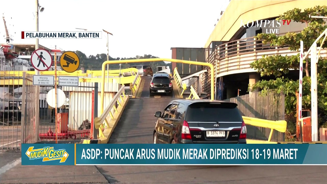ASDP Prediksi Puncak Arus Mudik Pelabuhan Merak pada 18-19 Maret, Begini Kondisi Senin (16/3/2026)