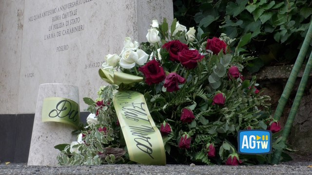 Strage di Via Fani, l'omaggio delle istituzioni in via Fani. Il figlio di Domenico Ricci: «Non ricordiamoli da vittime»