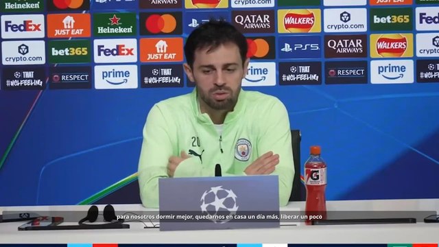 Bernardo Silva, rueda de prensa completa previa al Manchester City - Real Madrid