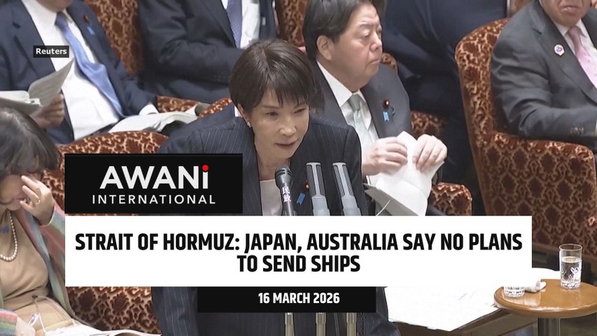 Australia, Japan say no plans to send warships to Strait of Hormuz amid Trump pressure