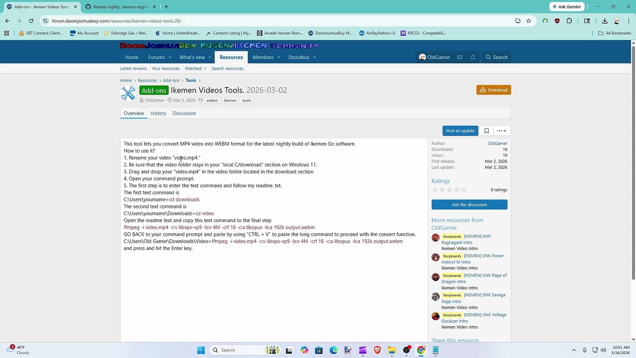 [IKEMEN Guide] How to Convert Media with IKEMEN GO Software