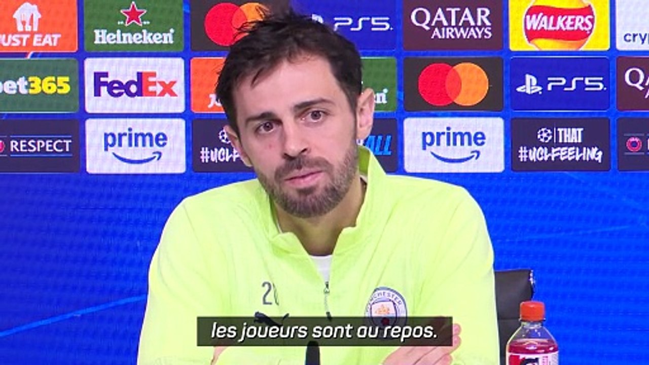 Bernardo Silva pas surpris par le jour de repos accordé en veille de match