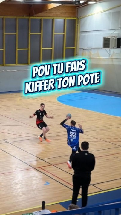 Le p’tit Kung fu @deloutos 😮‍💨✨#Handball #Hand #EPHB