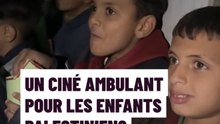 Un ciné ambulant pour les  enfants palestiniens