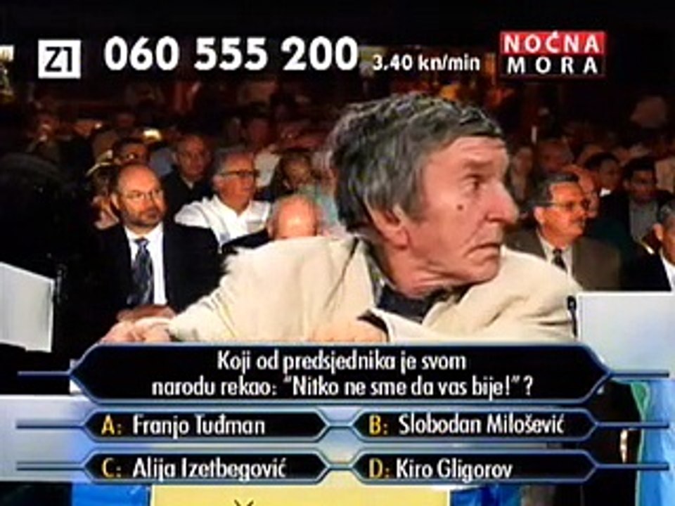 Noćna mora - Kviz znanja (1/2)