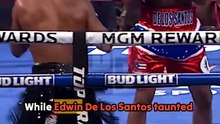 The MOMENT Shakur Stevenson backed-off TOO FAR! And Edwin De Los Santos DANCED!