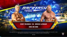 WWE 2K25 - Cody Rhodes vs. Brock Lesnar