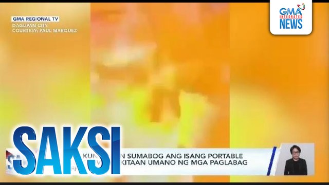 Kainan kung saan sumabog ang isang portable butane stove, nakitaan umano ng BFP ng mga paglabag | Saksi