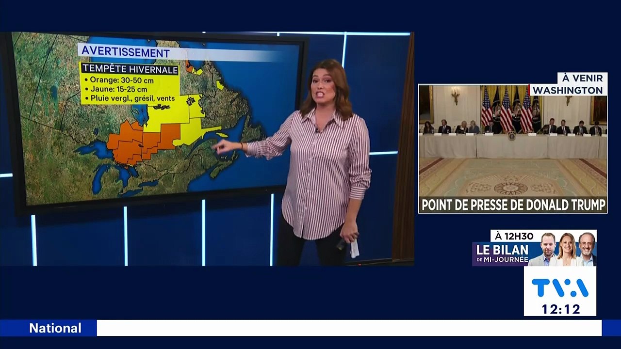 TVA Nouvelles CIMT 12h 16 mars 2026