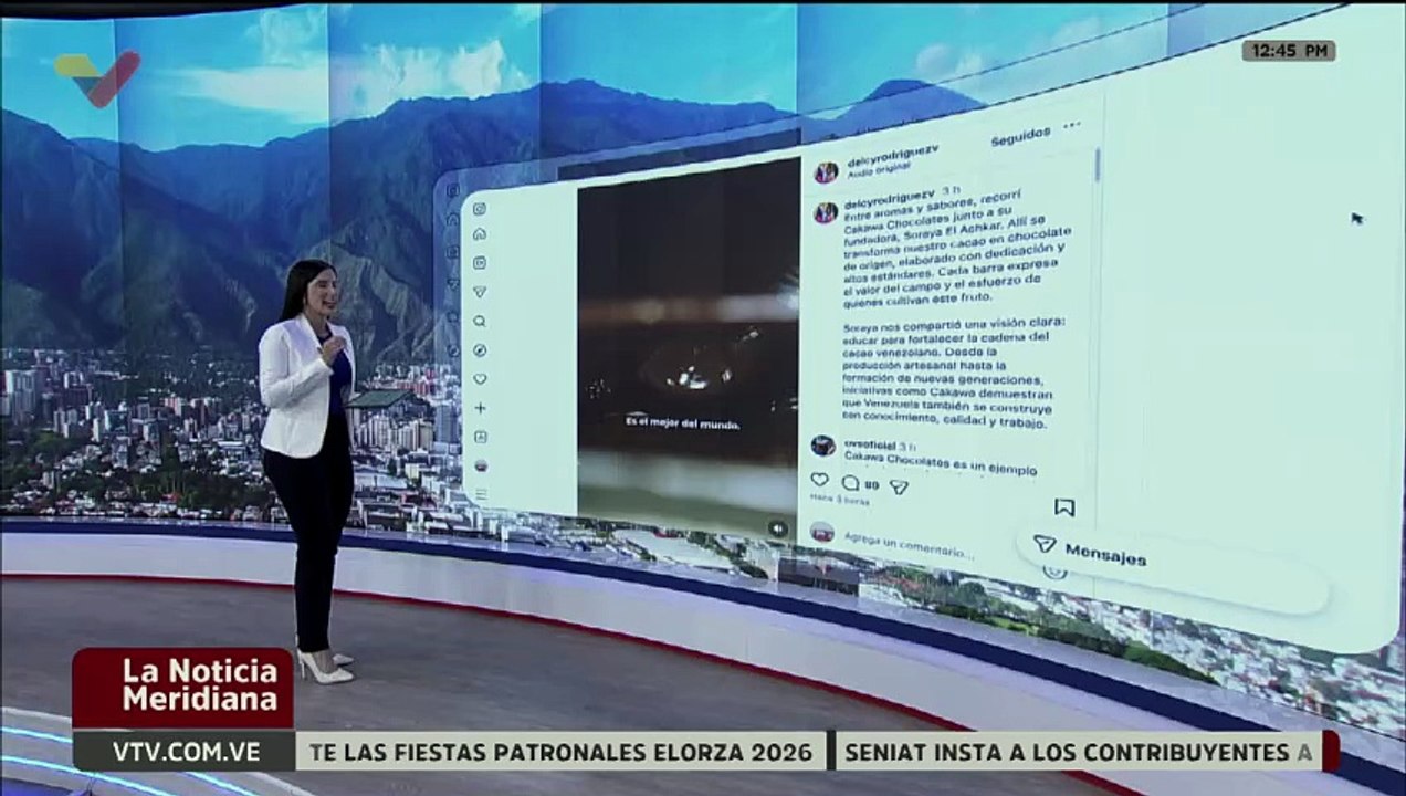 Pdta. (E) Rodríguez realizó recorrido por Cakawa Chocolates y destacó sus aromas y sabores