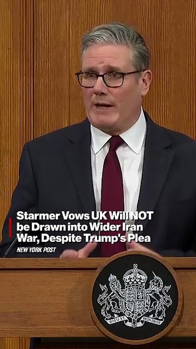 Starmer Vows UK Will Not be Drawn into Wider Iran War