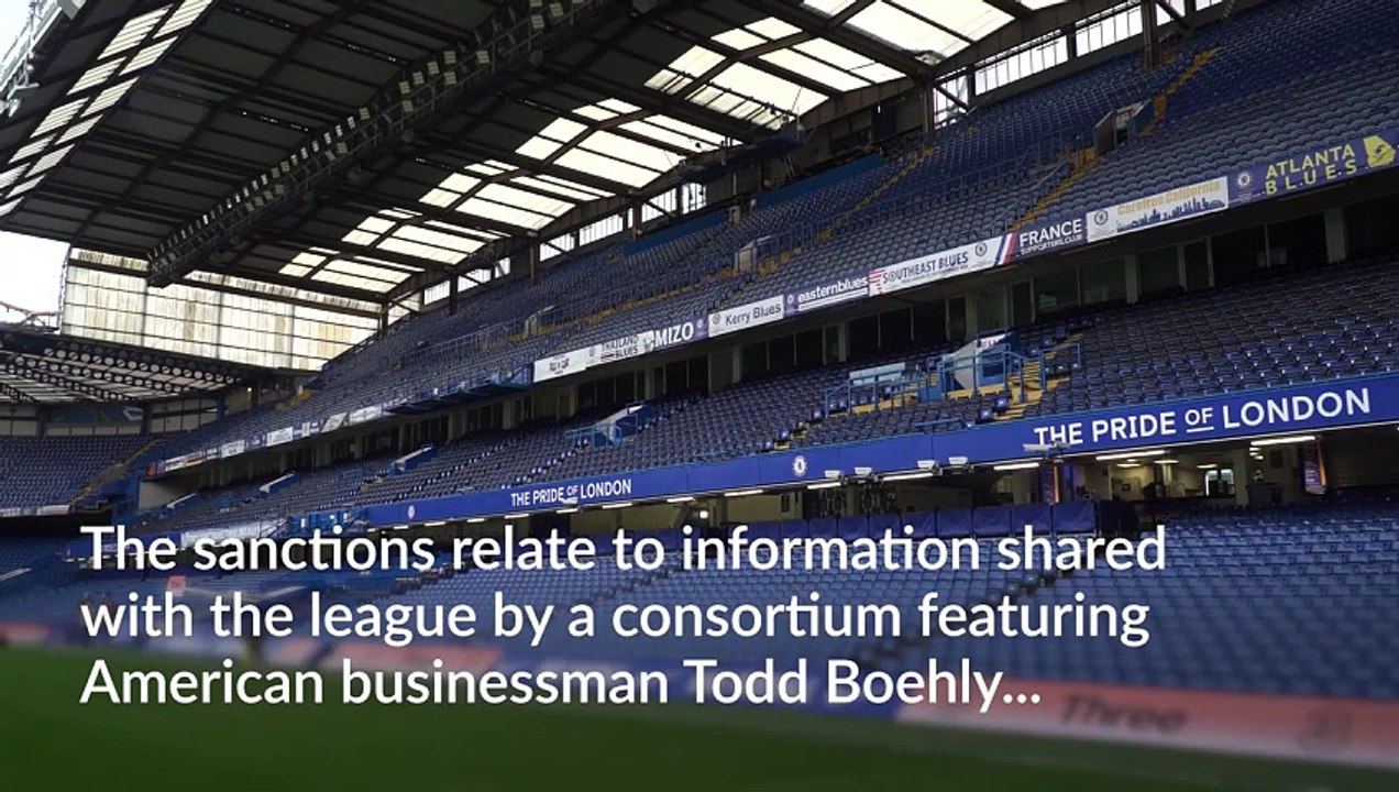 Chelsea given £10.75m fine and suspended one-year transfer ban for rule breaches