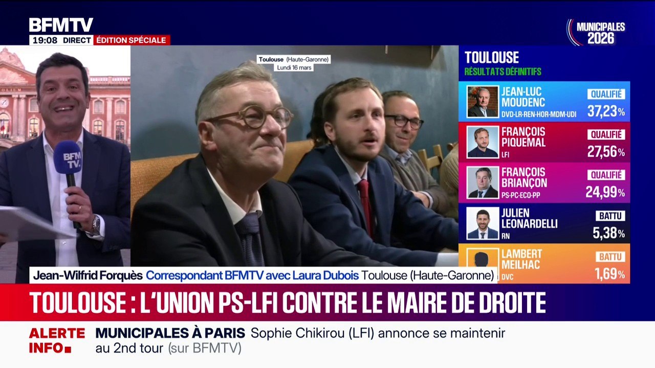 Municipales 2026 à Toulouse: l'union PS-LFI a publié un texte d'engagements pour "dépasser les divergences dans l'intérêt des Toulousains et des Toulousaines"