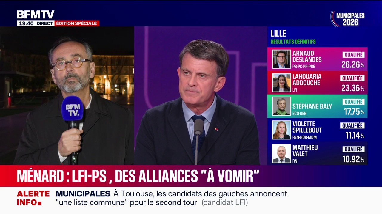 Union des droites: "C'est un échec pas tenté", déclare Robert Ménard, maire DVD de Béziers