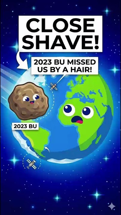 Missed Us by a Hair! The 2023 BU Asteroid Encounter