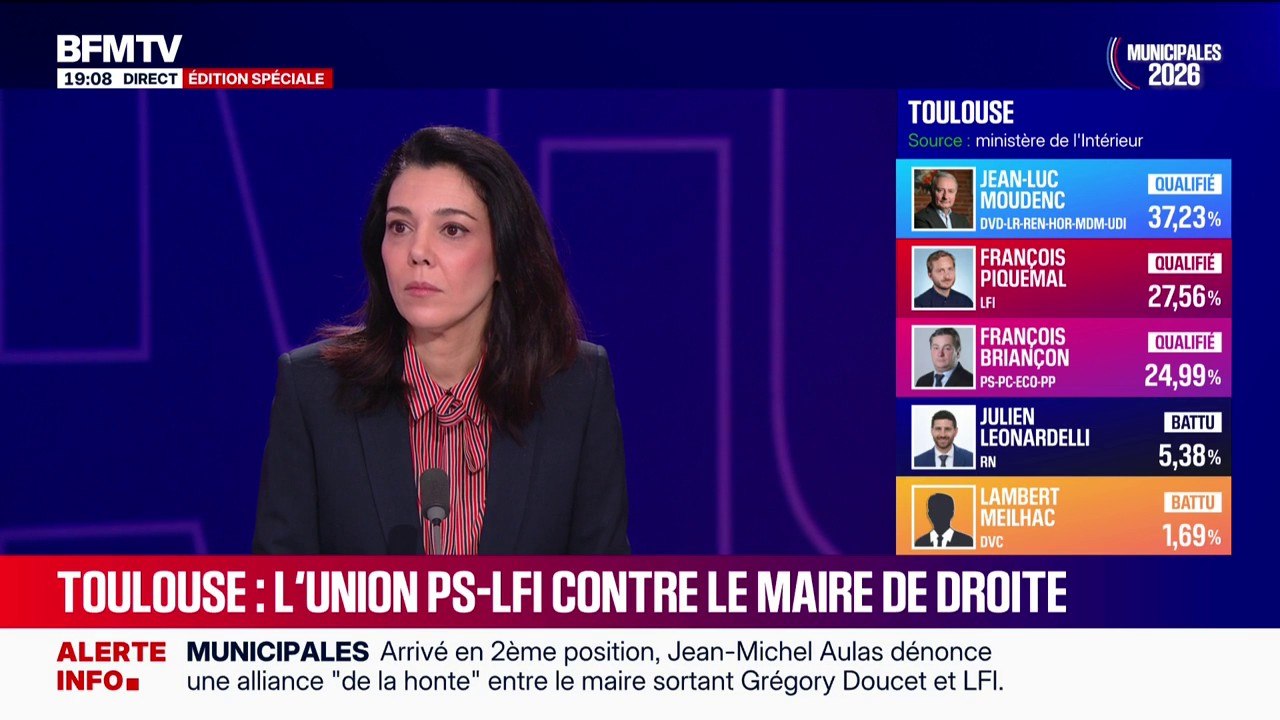 Alliance PS-LFI pour la mairie de Toulouse: "Les socialistes connaissent Jean-Luc Mélenchon depuis des années", explique Sophia Chikirou, candidate (LFI) à la mairie de Paris