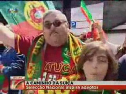 Supporters portugais euro 2008