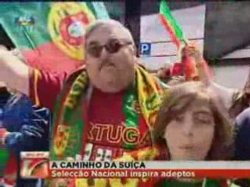 Supporters portugais euro 2008
